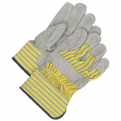 BDG Leather Gloves: Universal, Double Palm, Cowhide, Premium, Glove, Full Finger - Work Gloves