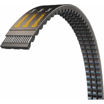 CONTINENTAL V-Belt: 3/BX115-A, 3 Ribs, 118 in Outside Lg, 1 63/64 in Top Wd - BX Section Banded V-Belts