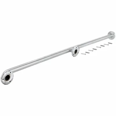 OEM Wall Grab Bar: Straight - Bathroom Partition Grab Bars
