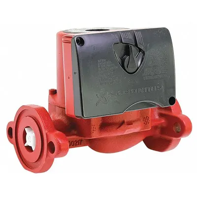 Grundfos Hydronic Circulating Pump: 1/25 hp HP, 115V AC, Cast Iron, 3, 17 gpm, 19 ft Max. Head - General-Purpose Inline Circulator Pumps