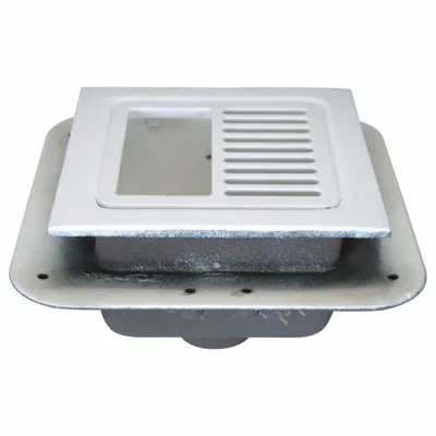 ZURN Z1900-3NH-2-K Floor Sink with Grate and Anchor Flange - Floor Sinks with Grates & Anchor Flanges