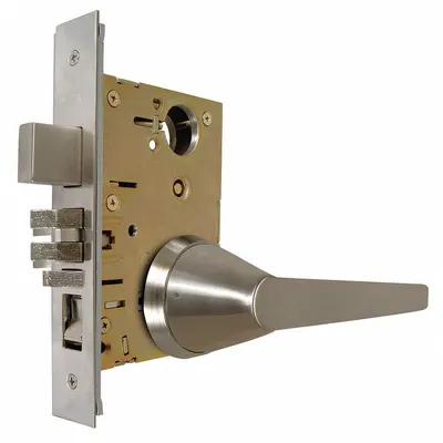 MARKS USA Door Lockset: Office Lever Locksets, Stainless Steel, ADA Compliant