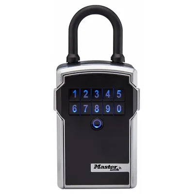 MASTER LOCK Lock Box: Digital Combo Lock, 5 Key Capacity, 7 1/4 in Outside Ht - Padlock Lockboxes