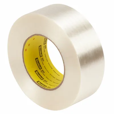 SCOTCH 880 Heavy-Duty Strapping Tape, 2 in x 180 ft, Clear, 24 Pack