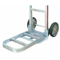 MAGLINER Hand Truck Folding Nose Plate Extension: 1 1/2 in Overall Ht, 300 lb Load Capacity, Beveled (MPN 301025)