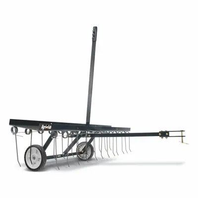AGRI-FAB 45-0295 Lawn Dethatcher, 48 in Width, 24 Steel Teeth, 70 lb Capacity - Lawn Dethatchers