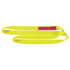 This LIFT-ALL endless web sling is a Type 5 light-use nylon sling with 1 ply, 4 ft length, and 2 in width. It includes a standard tag for identification. Suitable for general lifting and rigging tasks where flexibility and surface protection are needed.