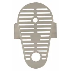 Pulley cover shield for Whirlpool washing machines and dryers. Protects the pulley mechanism from debris and accidental contact. OEM replacement part.