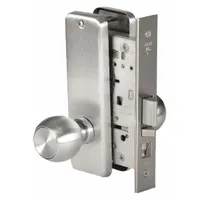 BEST Door Lockset: Office Knob Locksets, Chrome, Interchangeable Core, ADA Compliant (MPN 45H7A4J626RH)