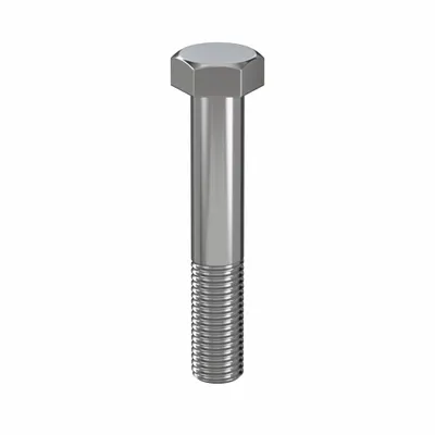 LINDSTROM 316 Stainless Steel Hex Head Cap Screw M24 x 140mm Fully Threaded - 316 Stainless Steel Hex Head Cap Screws