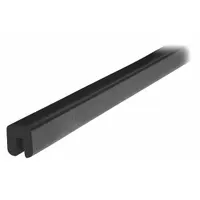 Edge Guard: Polyurethane Foam, Square Shape, 197 in Overall Lg, 0.4 in Overall Thick, Black (MPN 60-6760-3)