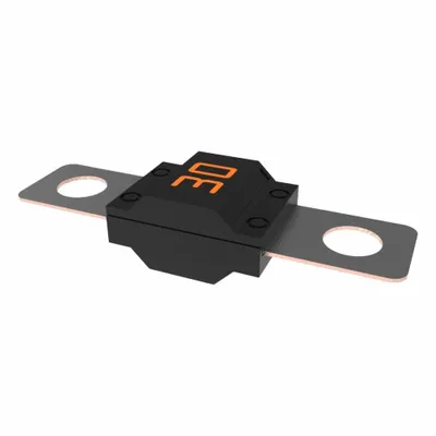 LITTELFUSE MIDI® 498 Series Two-Bolt-Hole Time-Delay Fuse, 30 A, 32 V DC - Two-Bolt-Hole Time-Delay Fuses