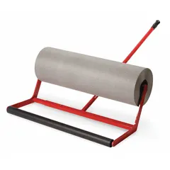 This non-woven fabric roll provides surface protection for floors, countertops, and other worksite areas during construction, renovation, or maintenance. The 15.2 mil thick gray material offers durable coverage. Measures 28 inches wide by 300 feet long.
