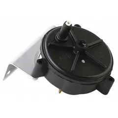 This YORK pressure switch is a replacement HVACR control used to monitor and regulate refrigerant or air pressure in commercial heating, ventilation, air conditioning, and refrigeration systems. It opens or closes electrical contacts at preset pressure thresholds to protect equipment and ensure safe operation.