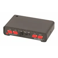 Controller for SignalMaster vehicle light systems. Constructed of black aluminum with dimensions 6 3/16 in length and 1 1/2 in height. Enables operation of warning lights on emergency and service vehicles