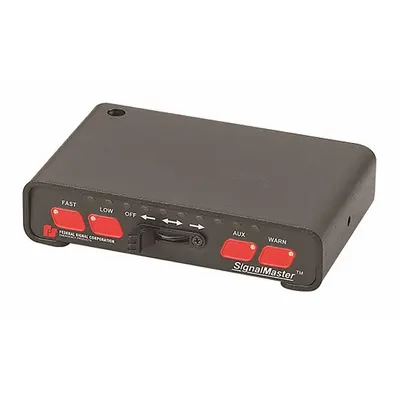 FEDERAL SIGNAL 331105-SB Vehicle Light Controller, Black Aluminum - Vehicle Light Remotes & Controllers