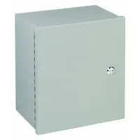 WIEGMANN Enclosure: Steel, 12 in x 10 in x 6 in, NEMA 1, Solid Cover, Hinged, Painted (MPN N1C101206)