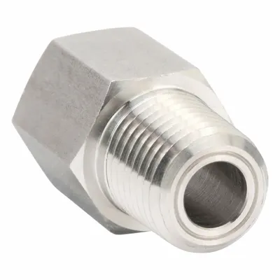 LEGRIS Metal Pipe Straight: Straight, 1/4 in x 1/4 in - High Pressure Precision Pipe Fittings