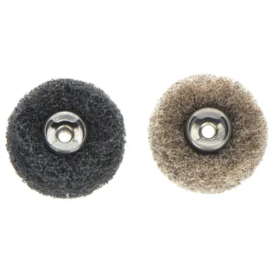 DREMEL Abrasive Buff Set: Abrasive Buff, Unmounted, Disc, 15/16 in Head Dia, EZ Lock - Polishing Points & Pads for Rotary Tools