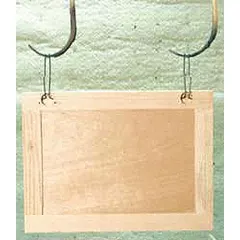 This 6-inch finishing clip is made of spring steel with a silver finish, sold in a pack of 4. It is used for holding doors during painting and staining, providing access to all edges without surface marring.