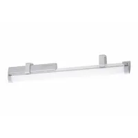This 8 ft. linear LED bay light delivers 8,400 lumens at 3500K with a wide beam pattern. It consumes 58 W and is designed for mounting heights of 8 ft to 15 ft. Suitable for low-bay industrial and commercial spaces requiring uniform overhead illumination