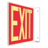Safety Sign: PETG, Mounting Holes Sign Mounting, 8 in x 12 in Nominal Sign Size, Not Retroreflective (MPN 480W80)
