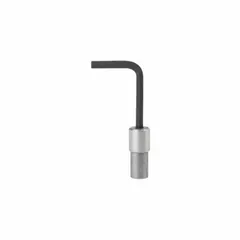 Interchangeable hex key head for SAE torque wrenches, size 7/64 inch. Designed for use with compatible torque wrench handles to apply controlled torque to hex fasteners in assembly and maintenance tasks.
