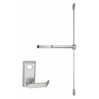 VON DUPRIN 22L-F-06-3-SP28 Rim Exit Device with Touchbar and Lever Trim - Rim Push Bars
