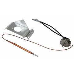 This high limit switch is a safety device used in HVAC systems to interrupt power when temperatures exceed a safe threshold. It is commonly applied in furnaces, boilers, and exhaust fans to prevent overheating and potential damage. Suitable for residential and commercial heating applications.