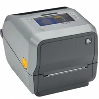 ZEBRA Desktop Printer: Direct Thermal/Thermal Transfer, 4.27 in Max. Print Wd, 6 in/sec, Push Button (MPN ZD6A143-301F00EZ)