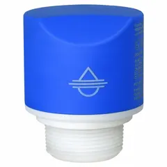 Noncontact FMCW radar level sensor operating at 80 GHz with 30V DC power. Accuracy of +/-2 mm, Viton gasket material, no display. Suitable for continuous level measurement of liquids and solids in industrial tanks and vessels.