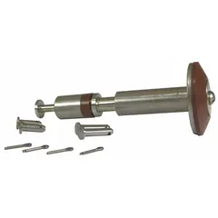This plunger kit is a replacement component for float valve assemblies, compatible with manufacturer model R1380-1-1/4. It is used to restore sealing and operation in liquid-level control systems such as water treatment and process tanks.