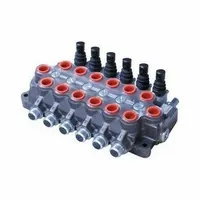 BUCHER HYDRAULICS Lever Operated Sectional Valve: Four-Way / Three Positions, Tandem Center (MPN HDM11P/6)
