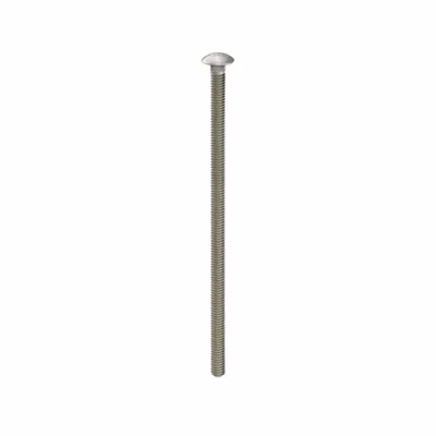 USA INDUSTRIALS Carriage Bolt: Square Neck, 1/4"-20 Thread Size, 6 in lg, Stainless Steel - 316 Stainless Steel Square Neck Carriage Bolts