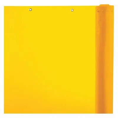 STEINER Tinted Transparent Welding Curtain Roll, 5 ft x 75 ft, Yellow, Vinyl - Tinted Transparent Welding Curtain Rolls