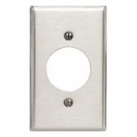 LEVITON Wall Plate: 1 Gang, Std Size (MPN 84028)