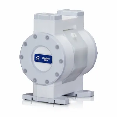 GRACO Air Operated Double Diaphragm Pump: PTFE, 1 in, NPT Connection, 39 gpm - High Purity AODD Pumps