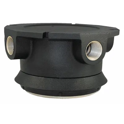 FEDERAL SIGNAL Mounting Kit: 121X/24XST/27XL/27XST/27XST-024-4-MOD, Black - Surface-Mount Warning Light Bases