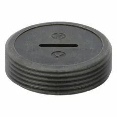 Replacement brush holder cap for MAKITA GA7021 grinder. Secures and protects carbon brushes, ensuring proper alignment and motor performance. Suitable for use in chop saws, cut-off machines, and cold saws.