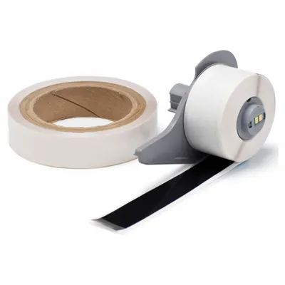BRADY Continuous Label Stock: 1 in x 50 ft, Polyester With Rubber Adhesive - Brady Floor Marking Tape