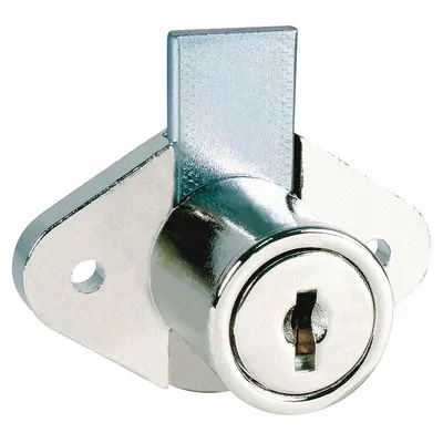 COMPX NATIONAL Deadbolt Lock: Master Keyed, Vertical, Diamond, 1 27/64 in Body Ht - Deadbolt Cabinet & Drawer Locks