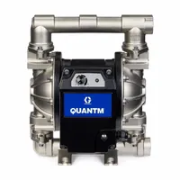 GRACO Electric Diaphragm Pump: Stainless Steel Body, 1 1/2 in Fluid Connection Size, NPT Connection (MPN TE80-0004)