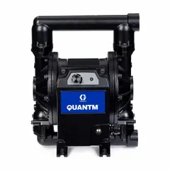 This GRACO electric diaphragm pump features an aluminum housing with a 1 1/2 inch NPT fluid connection and a thermoplastic seat. Rated for 240V AC, it is suited for transferring fluids in industrial applications such as chemical processing, paint circulation, and wastewater handling.