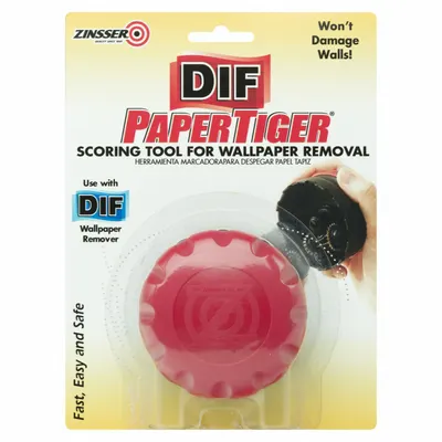 ZINSSER Wallpaper Perforator, 6 in L, 8 in W, 1 Piece - Wallpaper Perforators