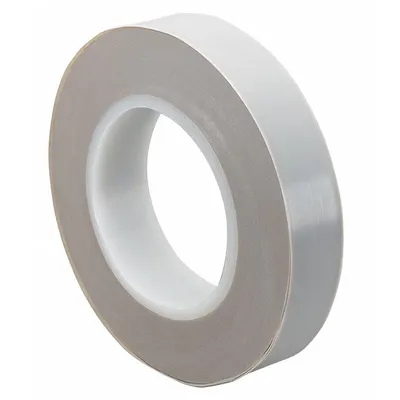 OEM Film Tape: 3/4 in Wd, 36 yd Lg, 11.5 mil Thick, Silicone, Tan - PTFE Slick Surface Tape
