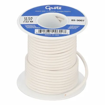 GROTE 89-9007 PVC-Insulated General Purpose Primary Wire - PVC-Insulated General Purpose Primary Wires