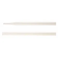 This sterile plastic aspirating pipette has a 2 mL capacity and is not individually wrapped. It is designed for laboratory aspiration tasks such as removing supernatant or waste liquids in cell culture and other biological workflows.