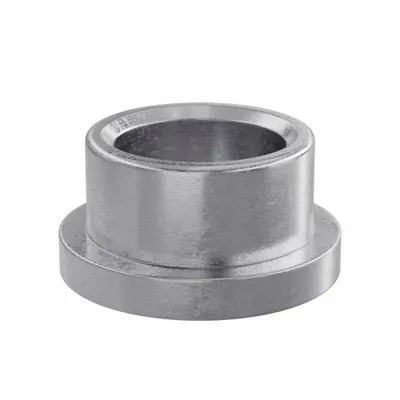OILITE Flanged Sleeve Bearing: Iron-Copper, SAE 863, 3/4 in Bore, 1 in OD, 5/8 in Lg - Lubricated General Purpose Metallic Flanged Sleeve Bearings