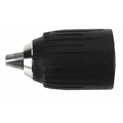 Keyless replacement chuck for Milwaukee drills. Enables tool-free bit changes, suitable for drilling in wood, metal, and masonry. Direct replacement part for compatible models.