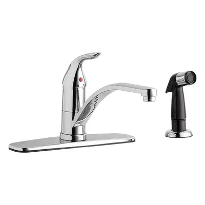 CHICAGO FAUCETS 430 Series Single-Post Kitchen Faucet, 432-MPABCP - Single-Post Kitchen Faucets